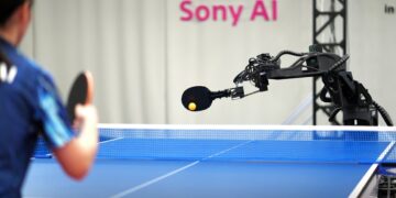 AI Robot Challenges Professional Players in Table Tennis Breakthrough