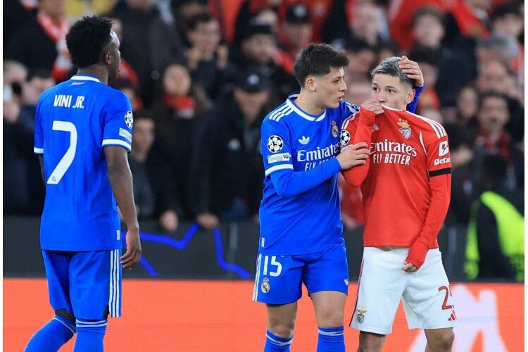UEFA Bans Prestianni for ‘Homophobic’ Abuse Against Vinícius Jr