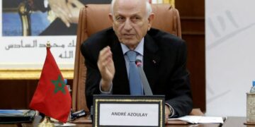 The Advisor to King Mohammed VI and Founding President of the Essaouira-Mogador Association, André Azoulay.