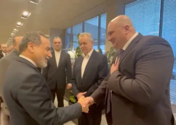 Iranian Foreign Minister Abbas Araghchi is received by officials upon his arrival in Russia for talks with President Vladimir Putin.