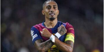 Barcelona's Rafinha may face disciplinary action from UEFA after his strong criticism of refereeing in the Champions League quarter‑final