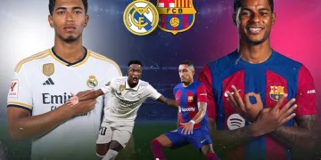 Real Madrid face Barcelona tonight in another huge La Liga El Clásico, at Camp Nou.  Barcelona enter the game in control of the title race, sitting 11 points ahead of Real Madrid, meaning even a draw would be enough for Barcelona to clinch La Liga.
