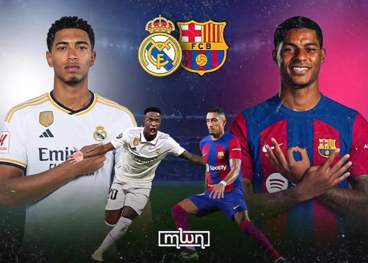 Real Madrid face Barcelona tonight in another huge La Liga El Clásico, at Camp Nou.  Barcelona enter the game in control of the title race, sitting 11 points ahead of Real Madrid, meaning even a draw would be enough for Barcelona to clinch La Liga.