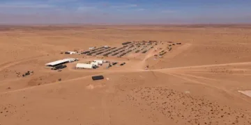 Cap Draa Training Area in Tan Tan, Morocco. Source: CBS News.