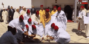 King Mohammed VI Performs Eid Al-Adha Sacrifice After Prayer in Rabat