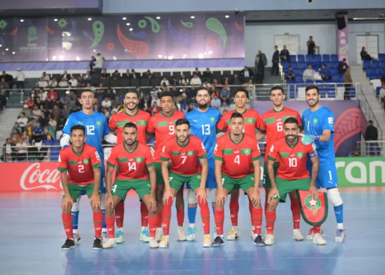 The Moroccan National Futsal Team Maintains its Sixth Place Globally