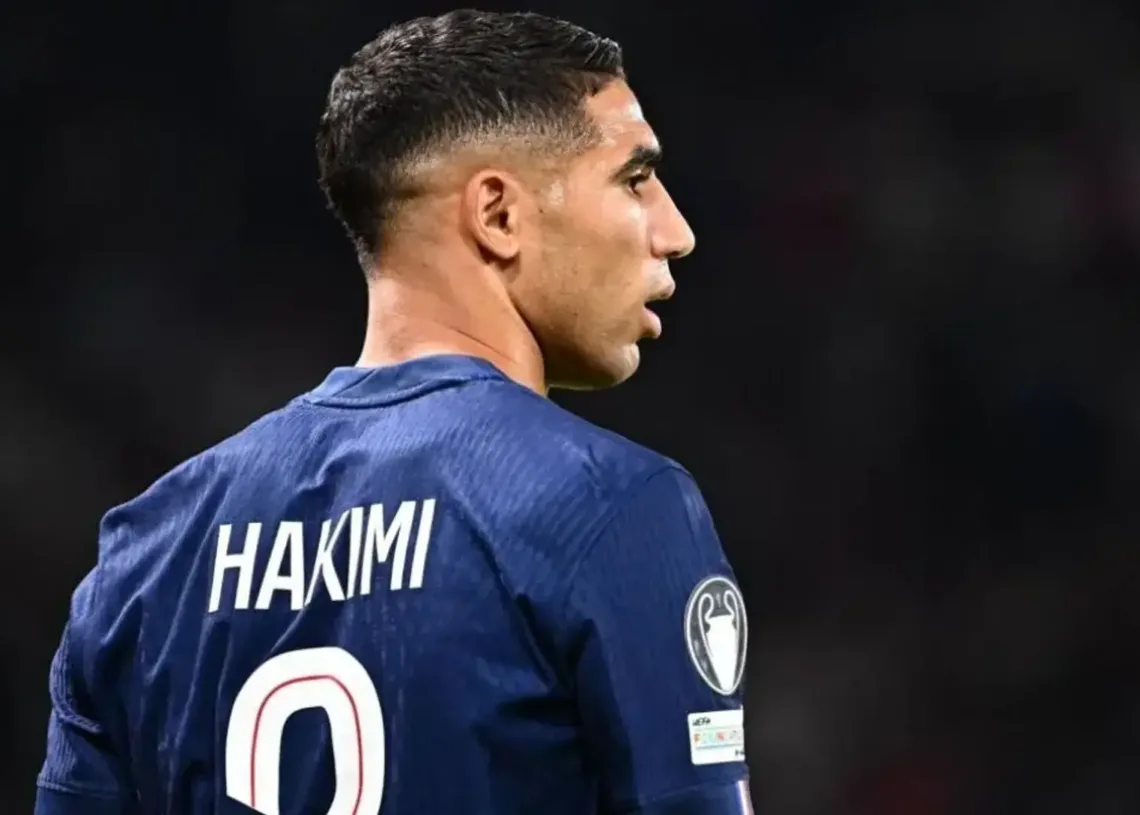 Injured Hakimi Joins PSG Delegation to Support UCL Final Push