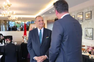In Casablanca, Delles sat down with Industry and Trade Minister Ryad Mezzour.