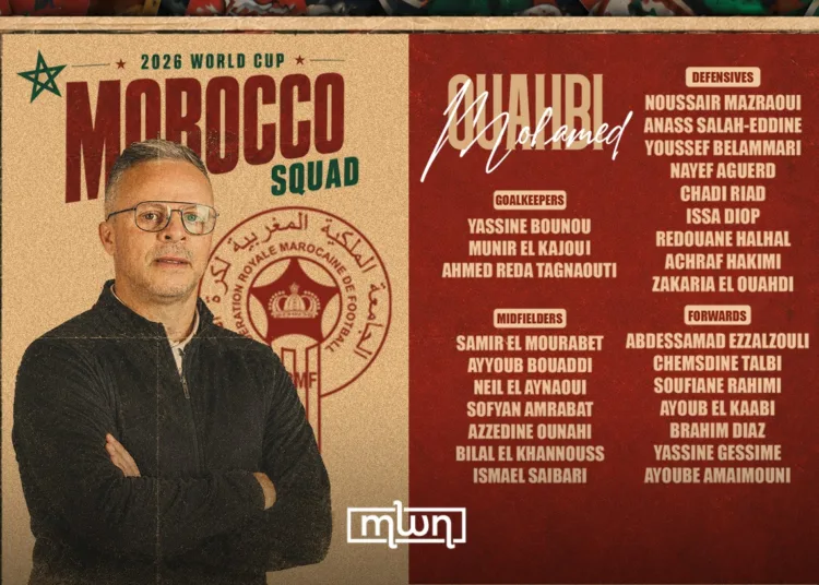OFFICIAL: Morocco’s World Cup 2026 Squad is Here