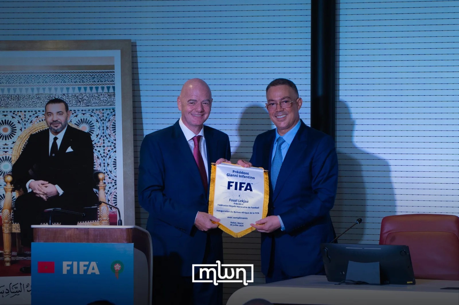 Morocco’s FRMF Officially Backs Infantino for FIFA Presidency in 2027