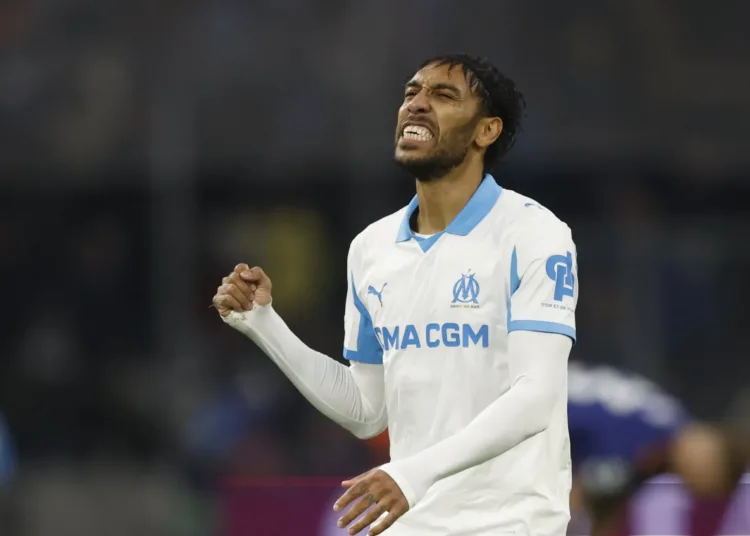 Marseille Drops Pierre-Emerick Aubameyang After Fire Extinguisher Incident