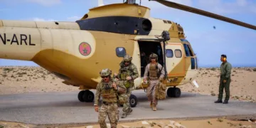 The search for two American soldiers who went missing off Morocco’s southern Atlantic coast has entered its fifth day.