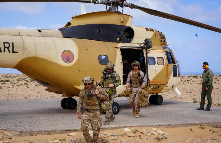 The search for two American soldiers who went missing off Morocco’s southern Atlantic coast has entered its fifth day.