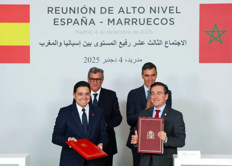 The 13th High-Level Meeting held on December 4, 2025, in Madrid, which produced 14 bilateral agreements spanning migration, security, anti-corruption, and 2030 FIFA World Cup coordination.