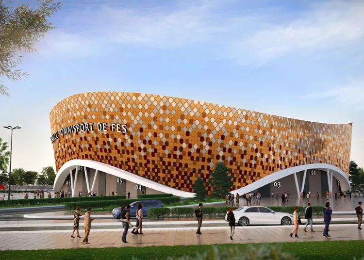 The arena is designed to host both national and international competitions, including matches for the FIFA Futsal World Cup.