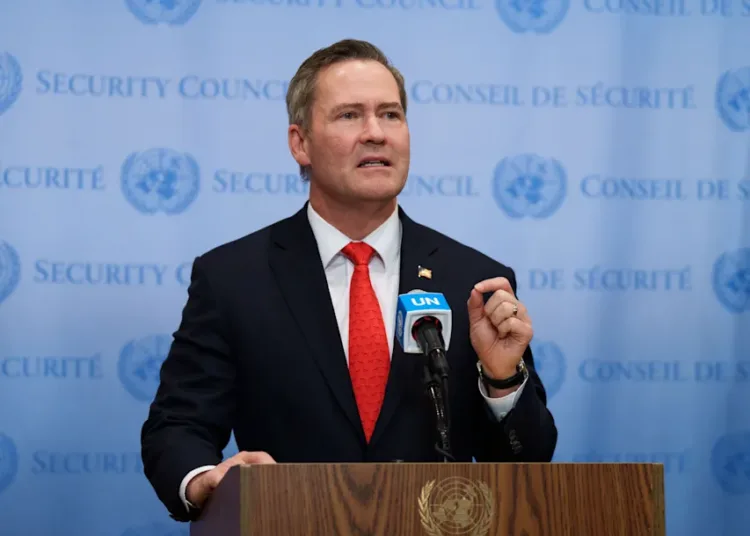 US Ambassador to the United Nations Mike Waltz.