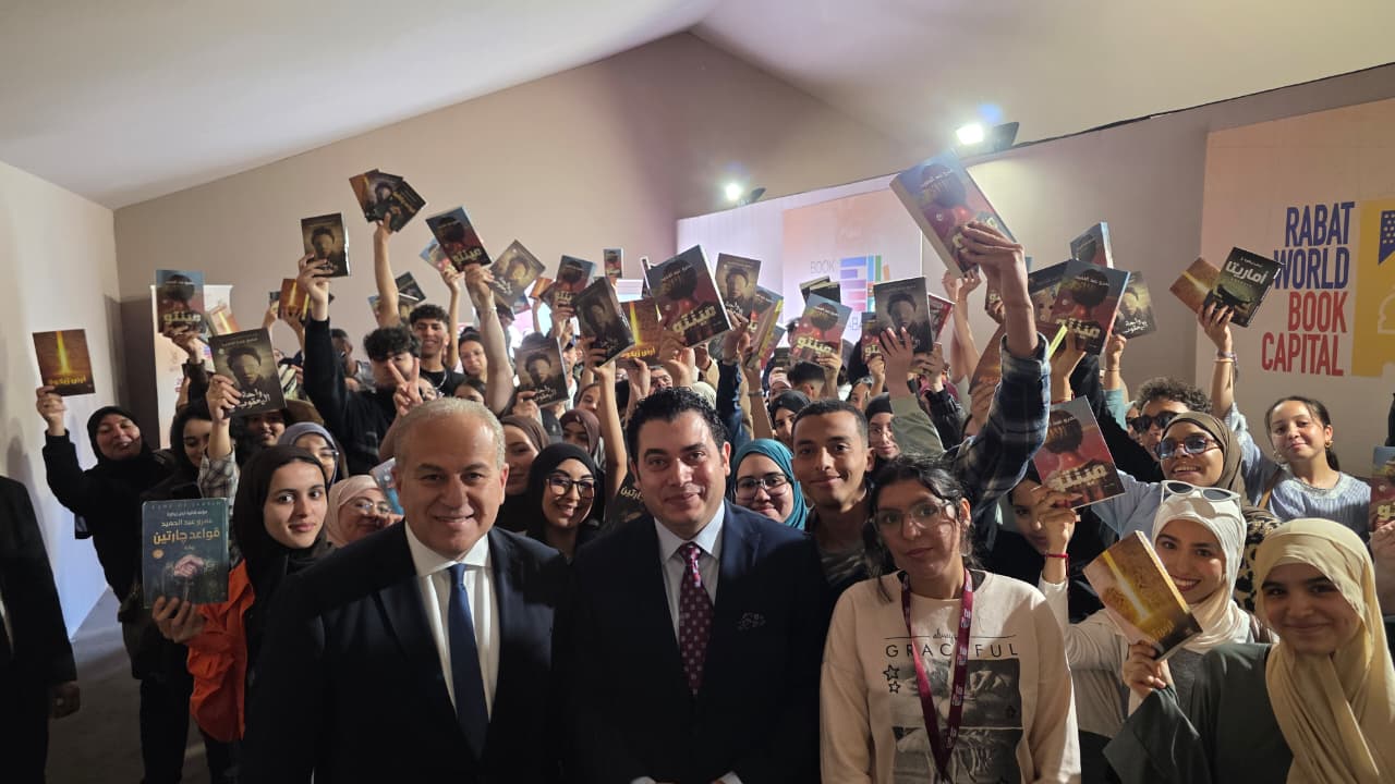 ‘Land of Zicola’ Author Amr Abdel Hamid Draws Crowds at Rabat Book Fair