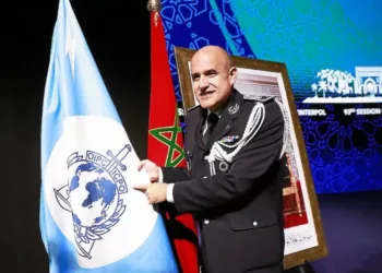 Interpol President Lucas Philippe, CR: Abdel Majid BZIOUAT/AFP