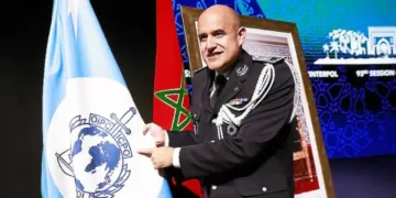 Interpol President Lucas Philippe, CR: Abdel Majid BZIOUAT/AFP