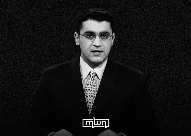 Moroccan journalist and television news presenter Chihab Zariouh.