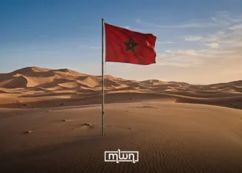 The Moroccan flag waves over the Sahara, reflecting sovereignty, identity, and the country’s territorial continuity.