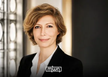 The head of the Arab World Institute (IMA) in Paris, Anne-Claire Legendre.