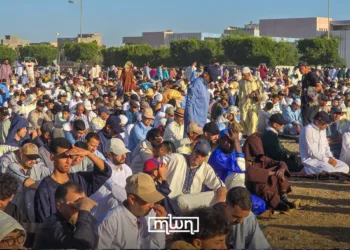 Moroccans Gather for Eid Al-Adha Morning Prayers