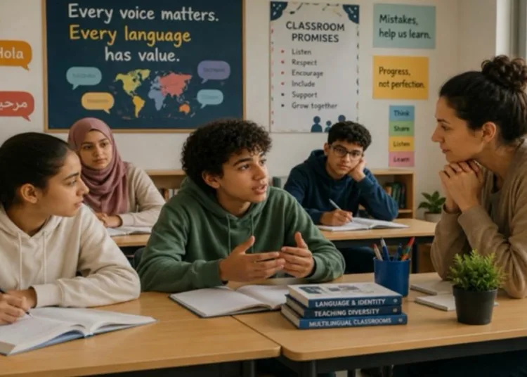 Fostering emotionally safe spaces where multilingual learners can find their voice without the fear of grammatical judgment