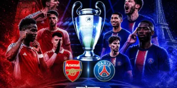 Arsenal face Paris Saint‑Germain at the Puskás Aréna in Budapest, a Champions League final that brings together two very different styles.