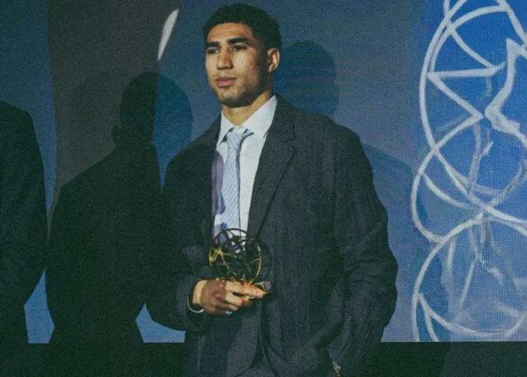 Achraf Hakimi has once again been recognized as the best right-back in French football, according to The French Professional Footballers’ Union (UNFP).
