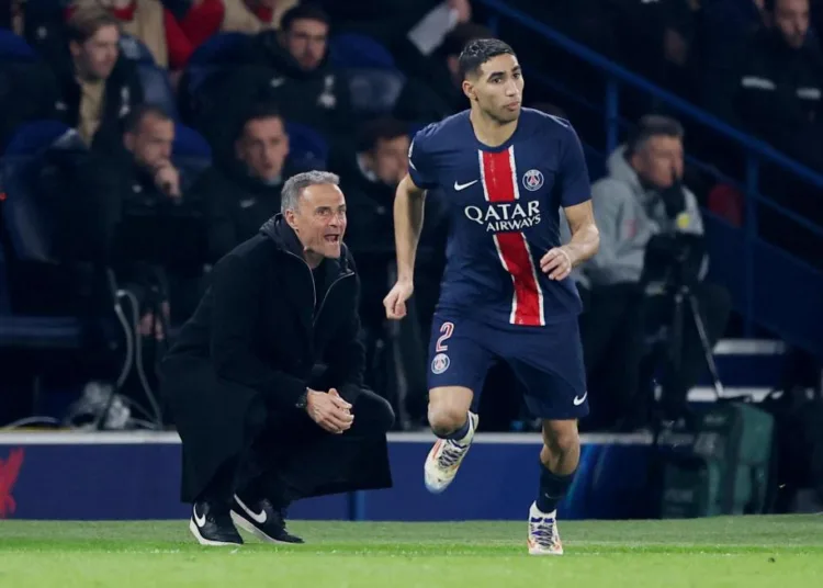 Paris Saint-Germain Optimistic About Hakimi’s Return for Champions League Final