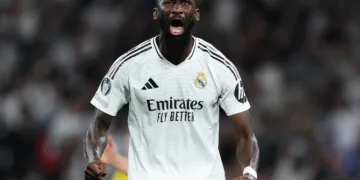 Antonio Rudiger is negotiating an extended contract with Real Madrid as his current deal runs out at the end of this season. 