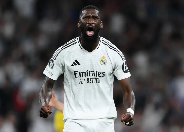 Antonio Rudiger is negotiating an extended contract with Real Madrid as his current deal runs out at the end of this season.