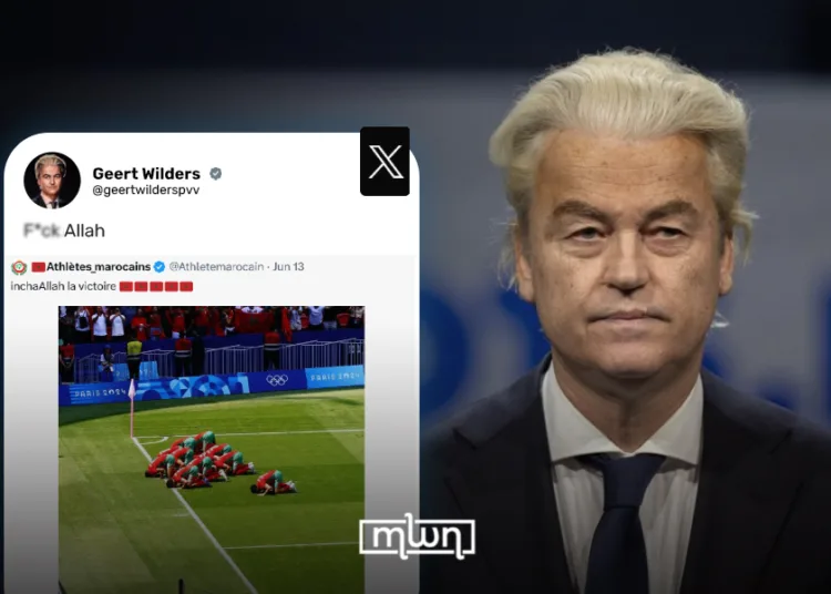 Wilders captioned a photograph of Moroccan players prostrating in collective prayer after a goal with the words “F*** Allah.” The post detonated an immediate firestorm of condemnation online.