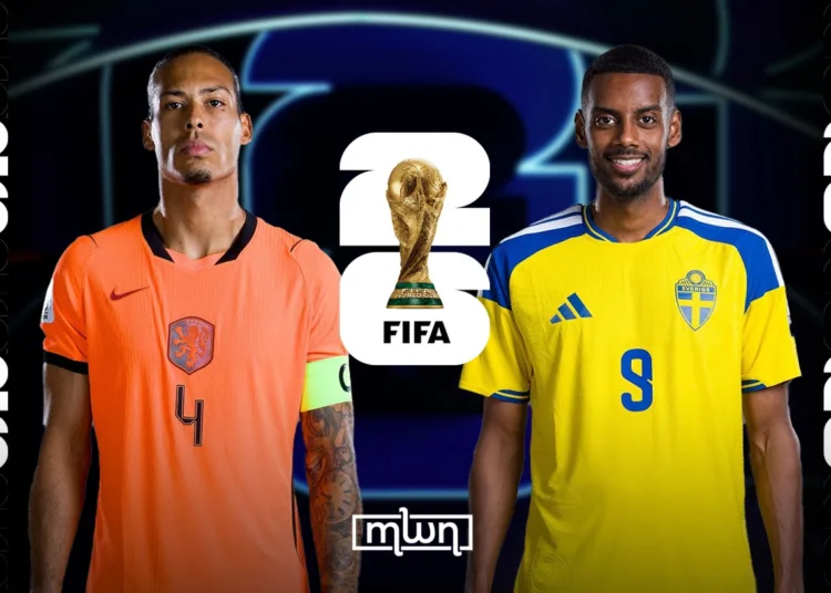 The Netherlands face Sweden today at Houston Stadium in a major Group F match at the 2026 FIFA World Cup. Sweden enter the game