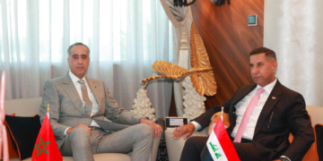 Morocco’s security chief Abdellatif Hammouchi received Iraq’s Ambassador Hayder Shiya Albarrak on Thursday at the headquarters of the General Directorate of National Security (DGSN) in Rabat.