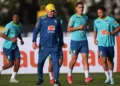 Brazil held their final training session on Friday in New Jersey ahead of Saturday's opening Group C match against Morocco at the 2026 FIFA World Cup.