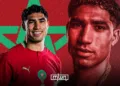 Achraf Hakimi made his 100th senior appearance for Morocco after starting the Atlas Lions’ World Cup knockout match against the Netherlands.