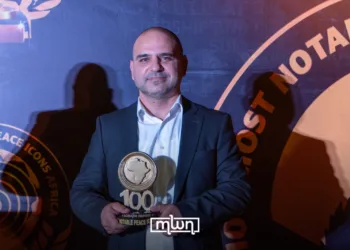 Adnane Bennis, chief executive officer and co-founder of Morocco World News (MWN), received the award during the 100 Most Notable Africans Leadership and Business Summit gala dinner on Saturday.