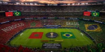The MetLife Stadium is entering the final stage of preparations ahead of the highly anticipated 2026 FIFA World Cup clash between Morocco and Brazil on June 13.