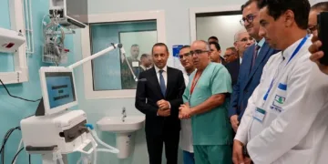 Health Minister Amine Tehraoui inaugurated the hospital.