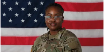 US Army Specialist Mariyah Symone Collington.