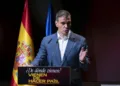 Spanish Prime Minister Pedro Sánchez.
