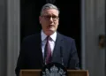 British Prime Minister Keir Starmer announced his resignation on Monday.