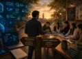 Technology may shape the future, but human connection gives education its meaning.