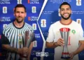 Ismael Saibari and Lionel Messi