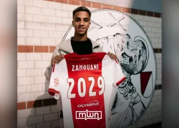 Ajax Officially Sign Moroccan Talent Fouad Zahouani Until 2029