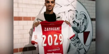 Ajax Officially Sign Moroccan Talent Fouad Zahouani Until 2029