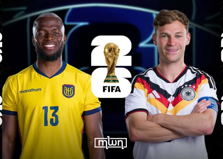 Germany and Ecuador meet in a crucial Group E encounter on Matchday 3 of the 2026 FIFA World Cup, with both sides aiming to boost their hopes of reaching the knockout stage.