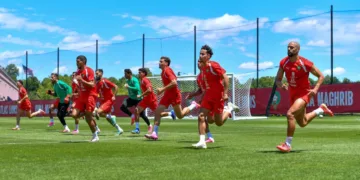Morocco will leave New Jersey on Monday and head to Atlanta to continue preparations for their final Group C match against Haiti at the 2026 FIFA World Cup. The Atlas Lions will bring their stay in New Jersey to an end after holding one last training session at Pingry School, which has served as the team's base since the start of the tournament.